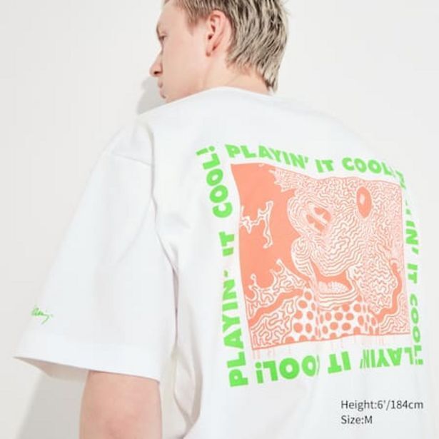 Uniqlo T-shirt graphique ut mickey x keith haring offre