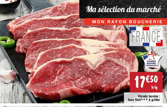 Migros Viande bovine : faux filet*** à griller offre