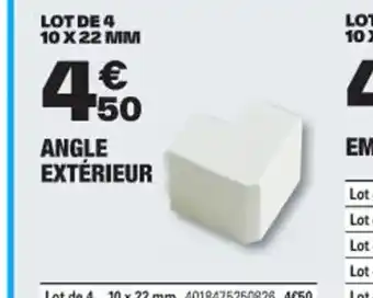 Brico Dépôt ANGLE EXTÉRIEUR offre