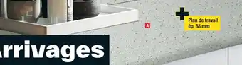 Brico Dépôt A PLAN DE TRAVAIL "TERRAZZO STONE" L. 300 CM offre