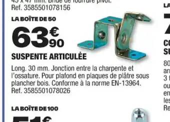SUSPENTE ARTICULÉE