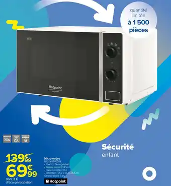 Carrefour Market Micro-ondes offre
