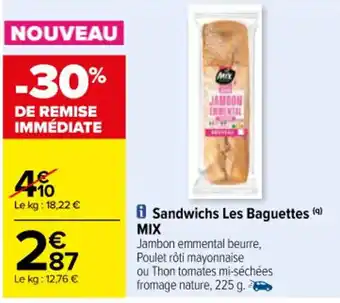 i Sandwichs Les Baguettes (9) MIX