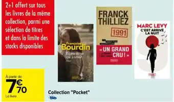 Carrefour Collection "Pocket" offre