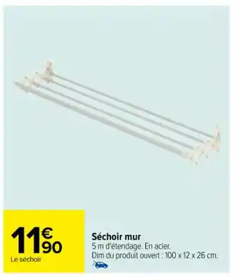 Séchoir mur