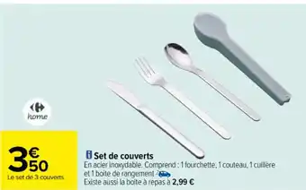 Carrefour i Set de couverts offre