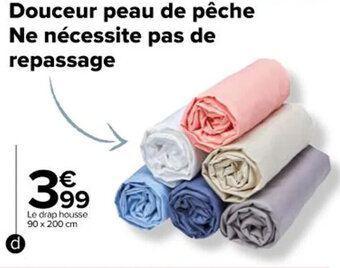 Carrefour Linge De Lit "Microfibre" offre