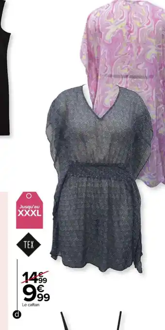Carrefour Caftan Femme offre