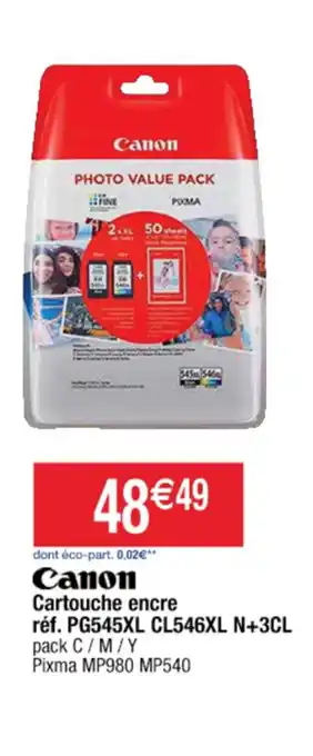 Cora x Carrefour Cartouche encre offre