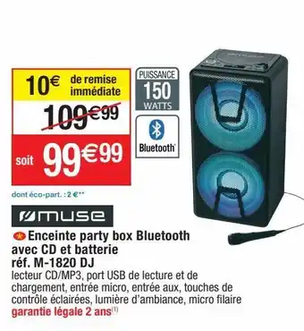 Cora x Carrefour Enceintes offre