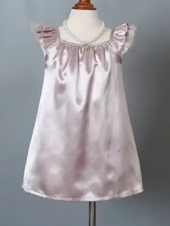 SheIn Petite fille robe de soirée avec tulle à volants offre