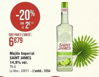 Saint james mojito imperial 14,9% vol.