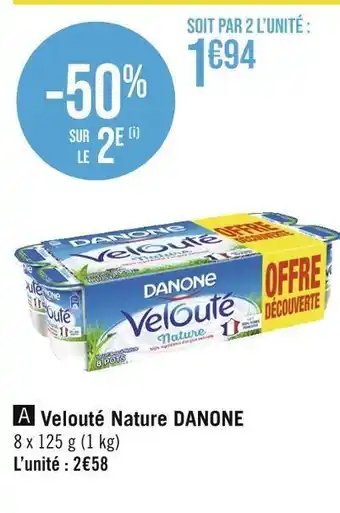 Danone velouté fruix fruits rouges