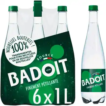 Match Badoit eau minérale naturelle pétillante offre