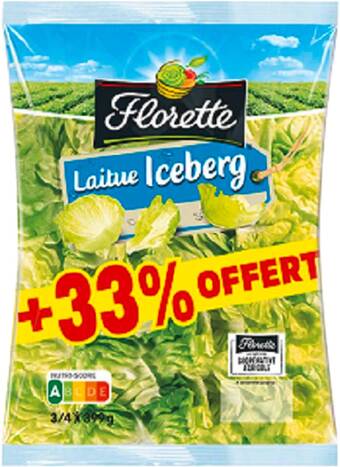Match Florette laitue iceberg offre