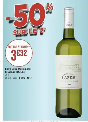 Cuvee hortense entre-deux-mers blanc