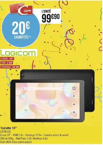 Logicom tablette 10ââ