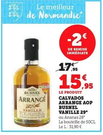 Calvados arrange aop busnel vanille 29