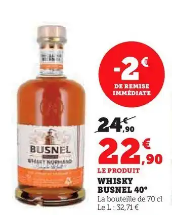 Whisky busnel 40