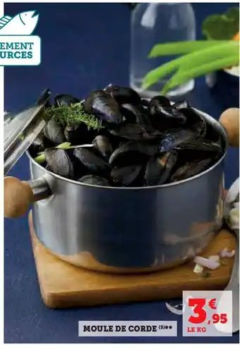 Super U Moule de corde offre