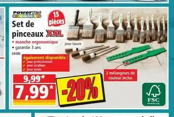 Norma Set de pinceaux offre