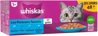 Match Whiskas sachets fraicheur pour chat adulte offre