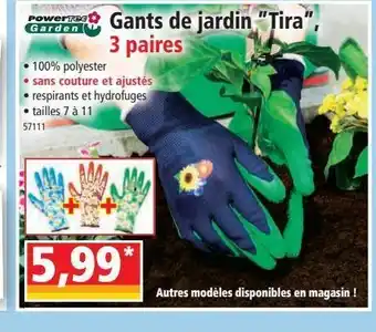 Norma Gants de jardin tira offre