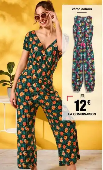 Cora x Carrefour Combinaison femme offre