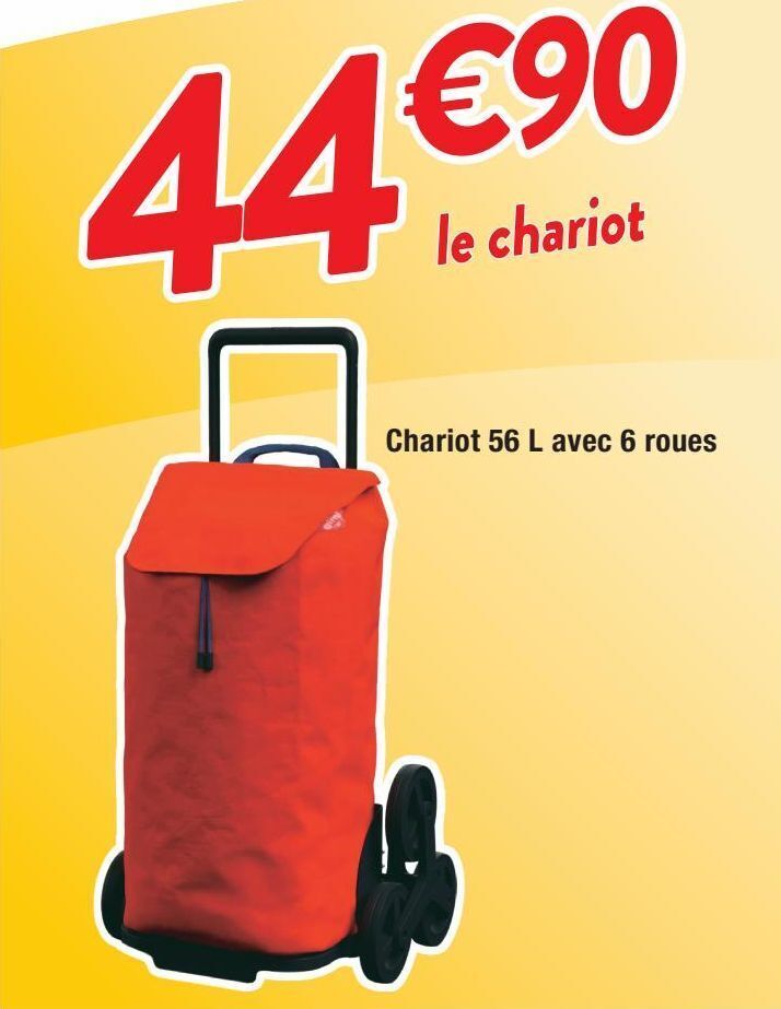 Cora Chariot offre