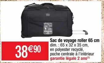 Cora x Carrefour Sac de voyage offre