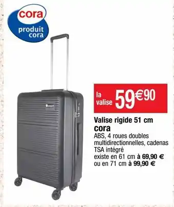 Cora x Carrefour Valise cora offre