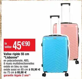 Cora x Carrefour Valise offre
