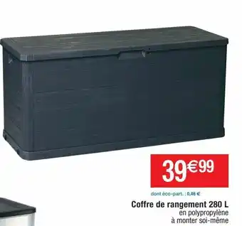 Cora x Carrefour Coffre offre
