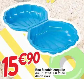 Cora x Carrefour Bac à sable offre
