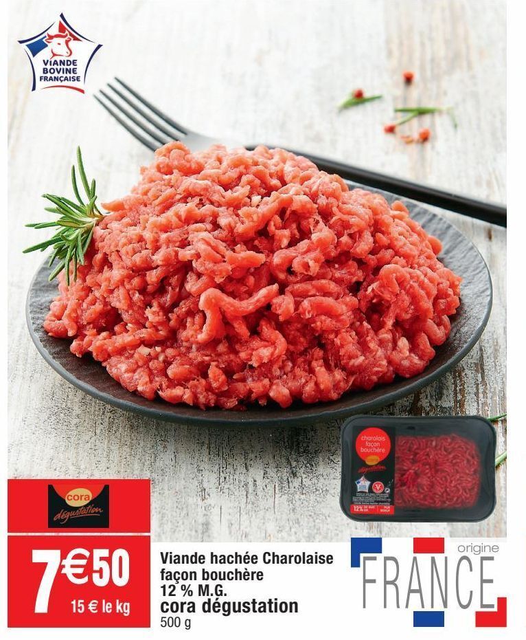 Cora Viande hachée offre