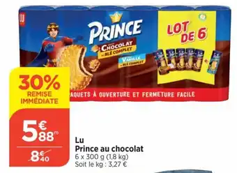 Bi1 Lu Prince au chocolat offre