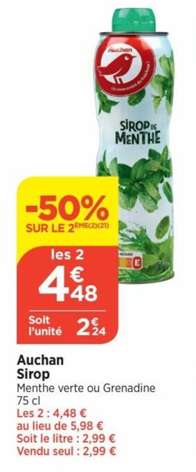 Auchan Sirop