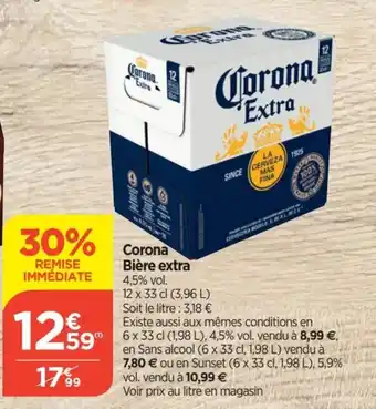 Bi1 Corona Bière extra 4,5% vol. offre