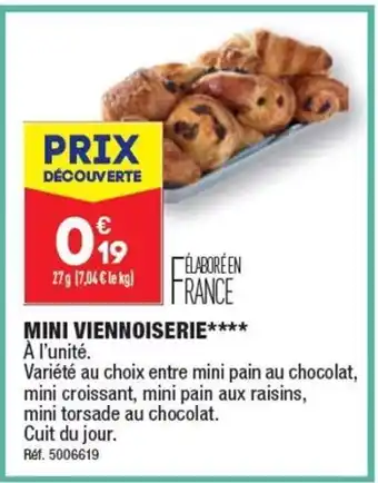 MINI VIENNOISERIE****