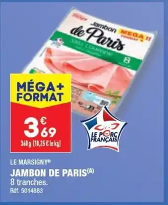 ALDI JAMBON DE PARIS (A) offre