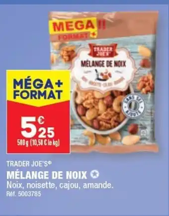 ALDI MÉLANGE DE NOIX ✪ Noix, noisette, cajou, amande. offre