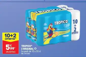 ALDI TROPICOⓇ L'ORIGINAL Le pack de 12 x 33 cl. offre