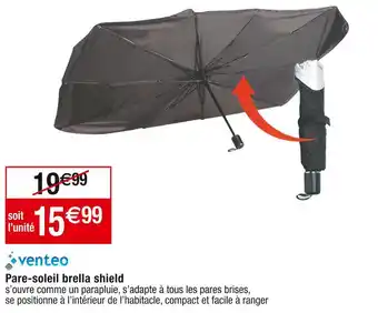 Venteo pare-soleil brella shield