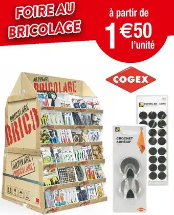 Cora x Carrefour Cogex foire au bricolage cogex offre