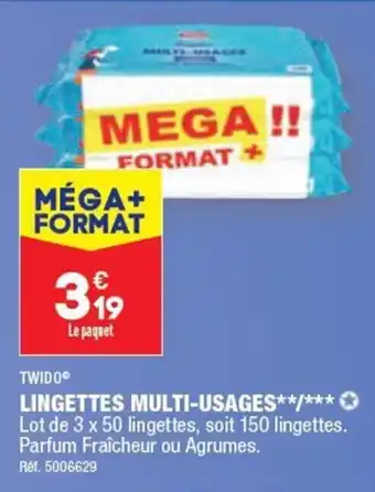 ALDI LINGETTES MULTI-USAGES**/*** offre