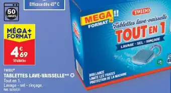 ALDI TABLETTES LAVE-VAISSELLE*** offre