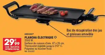 ALDI PLANCHA ÉLECTRIQUE offre