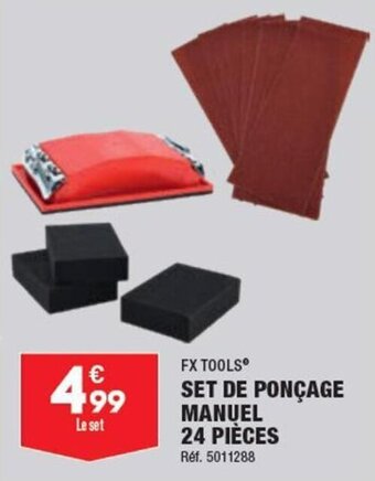 SET DE PONÇAGE MANUEL 24 PIÈCES