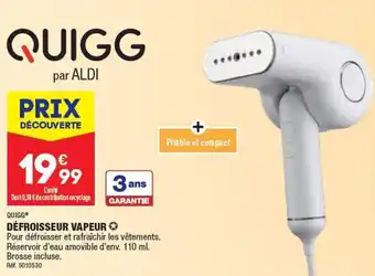 ALDI DÉFROISSEUR VAPEUR offre