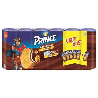 Auchan Prince au chocolat au lait lu offre